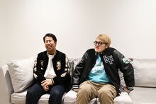 ウエストランド井口と飯塚大悟。