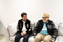 ウエストランド井口と飯塚大悟。