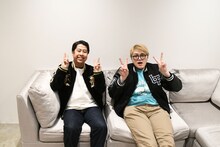 ウエストランド井口と飯塚大悟。