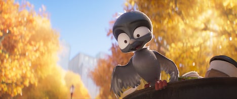 ヒコロヒーが声を当てるニューヨークのワルなハト・チャンプ。