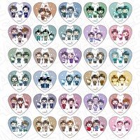 ハートカンバッジ（ブラインド）デフォルメ ver.