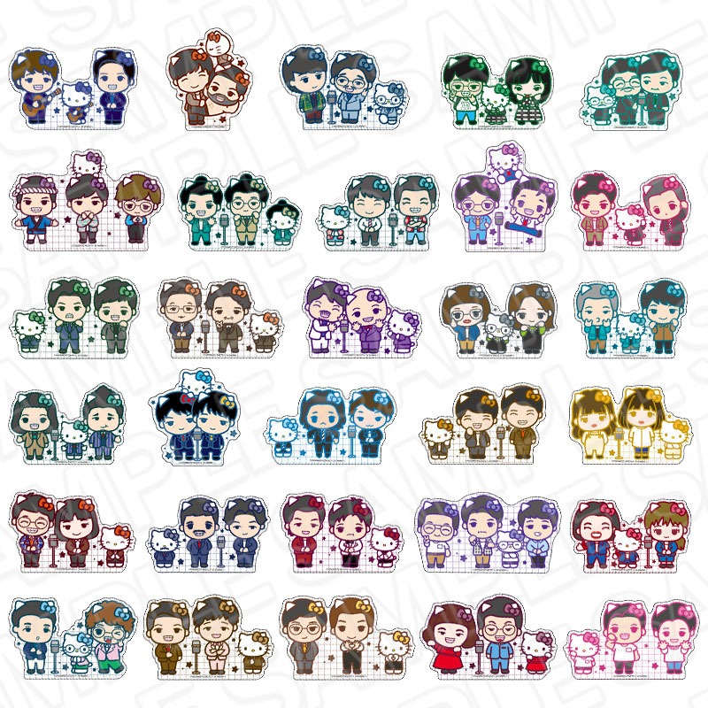 ダイカットステッカーコレクション（ブラインド）デフォルメ ver.