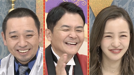 「湯気-1グランプリ2024」審査員を務める千鳥、板野友美。