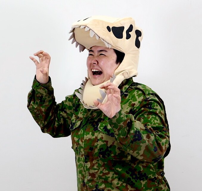 やす子が「はいー！」と歌う「オダイバ恐竜博覧会2024」の“ほぼテーマソング”公開