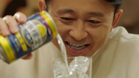 CMのワンシーン。