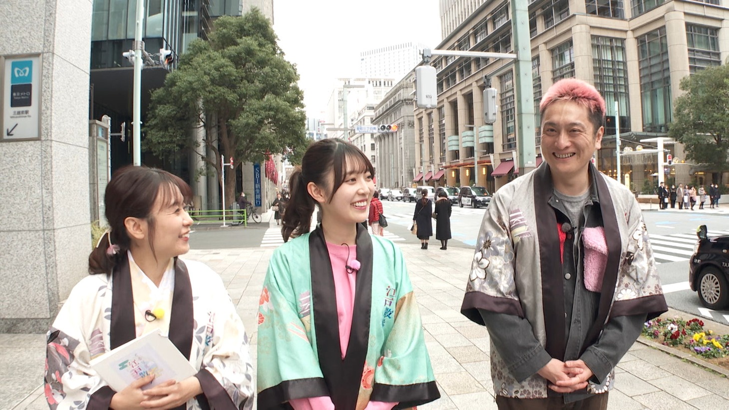 「ぐるり東京 江戸散歩」のワンシーン。