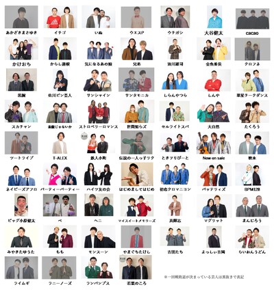 「100×100」出場者