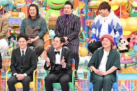 「実は東京に出てきてました芸人」のワンシーン。 (c)テレビ朝日