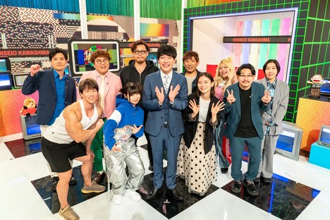 「編成王川島」第1弾の出演者たち。