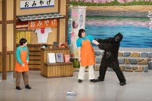 ゴリラとヨネダ2000。(c)吉本興業