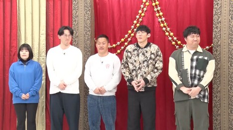 左からTHIS IS パン吉田、ザ・マミィ、ロングコートダディ。