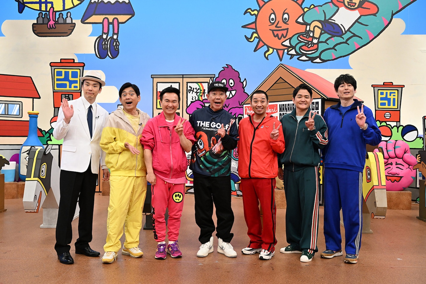 「火曜は全力！華大さんと千鳥くん」の出演者。