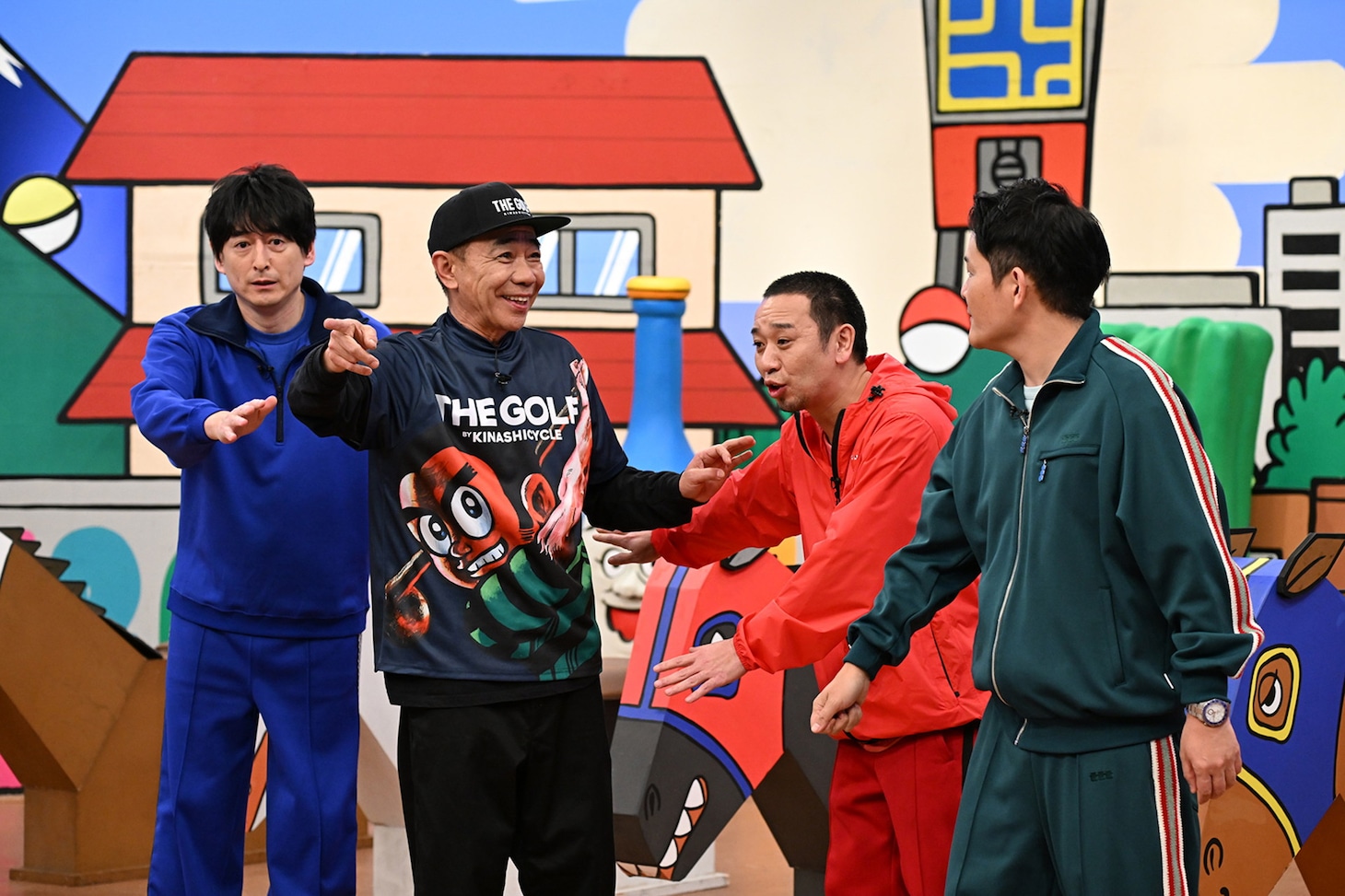 「火曜は全力！華大さんと千鳥くん」のワンシーン。