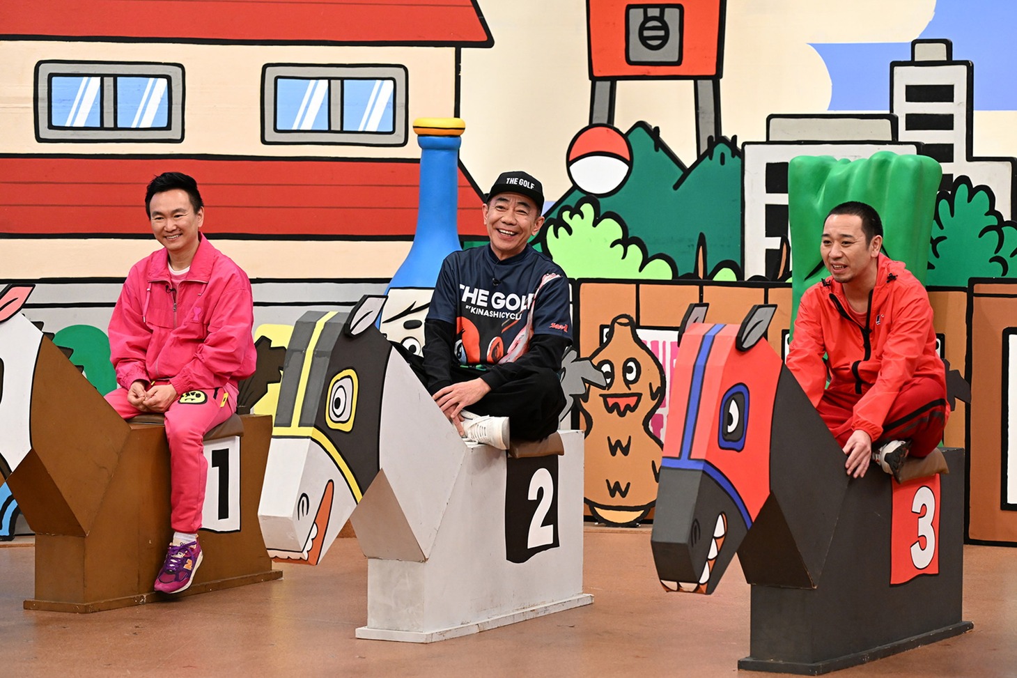 「火曜は全力！華大さんと千鳥くん」のワンシーン。