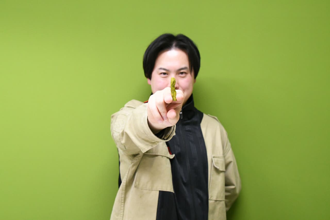 宇治抹茶味のかりんとう。