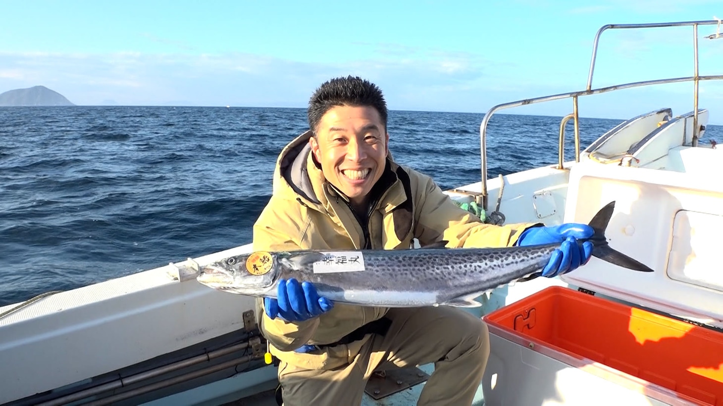 「きんに君のパワー旅～日本のウマい！を勝手にPR～」のワンシーン。