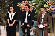左から神田愛花、月亭八光、ケンドーコバヤシ。(c)読売テレビ