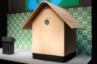 巨大巣箱の外観。