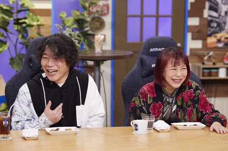 左から、インスタントジョンソンじゃい、椿鬼奴。(c)ABCテレビ