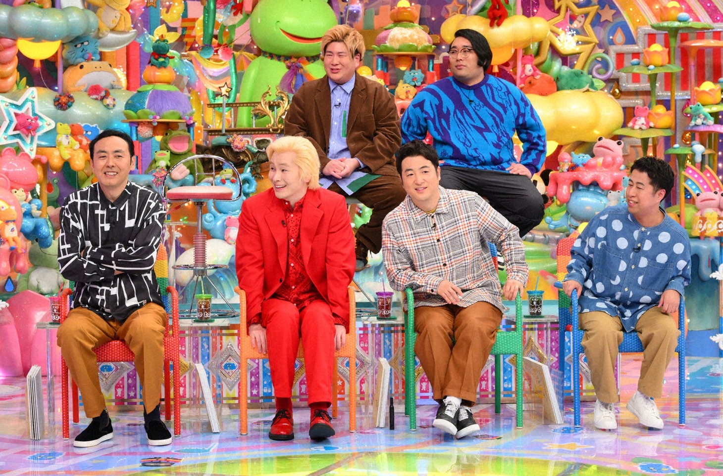 「アメトーーク！」の「芸人持ち込み企画 プレゼン大会」のワンシーン。(c)テレビ朝日