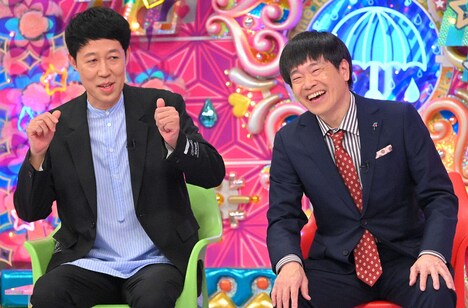 左から、小籔千豊、蛍原徹。(c)テレビ朝日