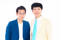 TCクラクション。左から古家、坂本No.1