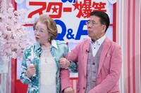 左から西川ヘレン、西川きよし。(c)読売テレビ