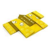 林家木久扇師匠の記念グッズ「法被型手ぬぐい」。