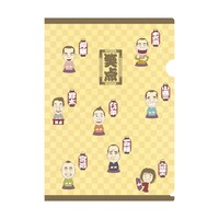 林家木久扇師匠の記念グッズ「クリアフォルダ」。