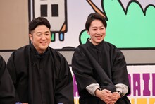 左から水田信二、はんにゃ.金田。(c)関西テレビ