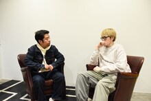 ウエストランド井口（左）と飯塚大悟（右）。