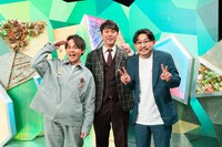 スタジオ出演する、オズワルドと祇園・木崎（左）。(c)ABCテレビ