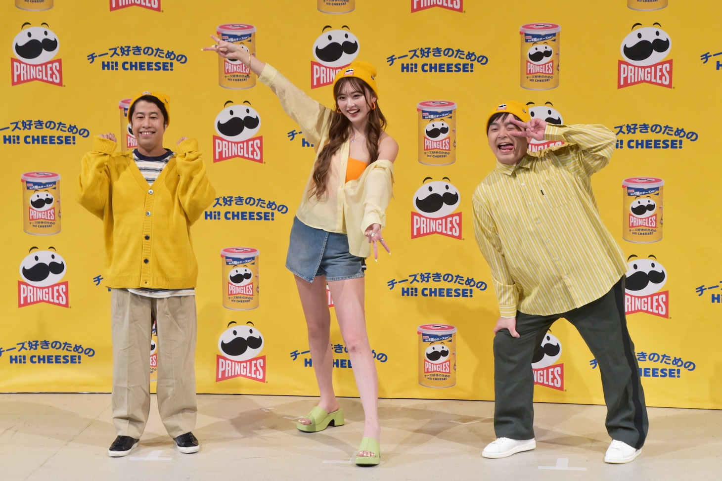 ウエストランドとゆうちゃみ。