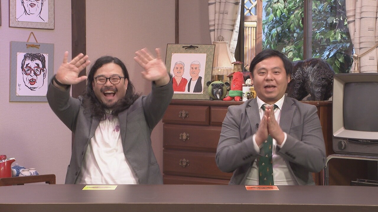 「ジンギス談！」に出演する、カゲヤマ。(c)HBC
