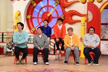 左からニッポンの社長、ドーナツ・ピーナツ、ビスケットブラザーズ。(c)関西テレビ