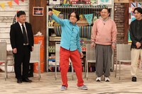 「お笑い向上委員会」に出演する（左から）チャンス大城、永野、サルゴリラ。(c)フジテレビ
