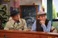 左から間寛平、村上ショージ。(c)関西テレビ