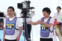 左からジャングルポケット斉藤、フルーツポンチ村上。(c)関西テレビ