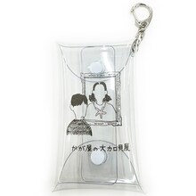 「大カロ貝展記念 賀屋イラストクリアケース」