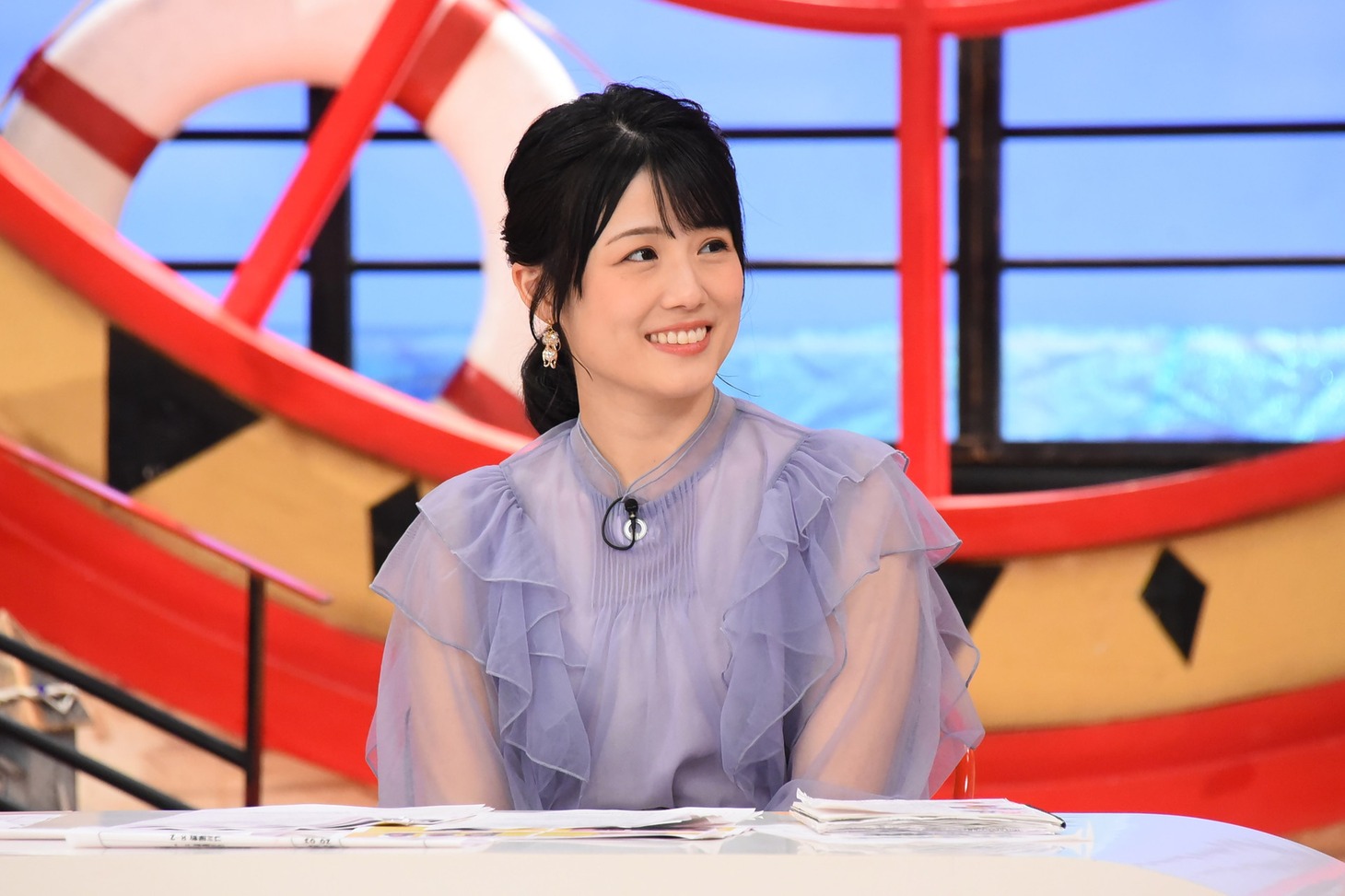 中島めぐみアナウンサー (c)関西テレビ