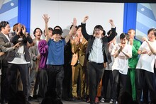 優勝が決定した瞬間のファイヤーサンダー。