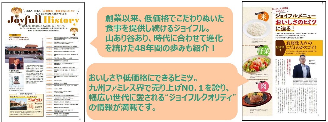 「Joyfull FAN BOOK」より。