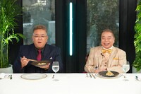 サンドウィッチマン伊達（左）と出川哲朗（右）。