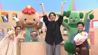高橋一生をゲストに迎えた「ウェルカム！よきまるハウス」。(c)NHK