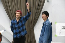 見取り図・盛山が参加した稽古の様子。