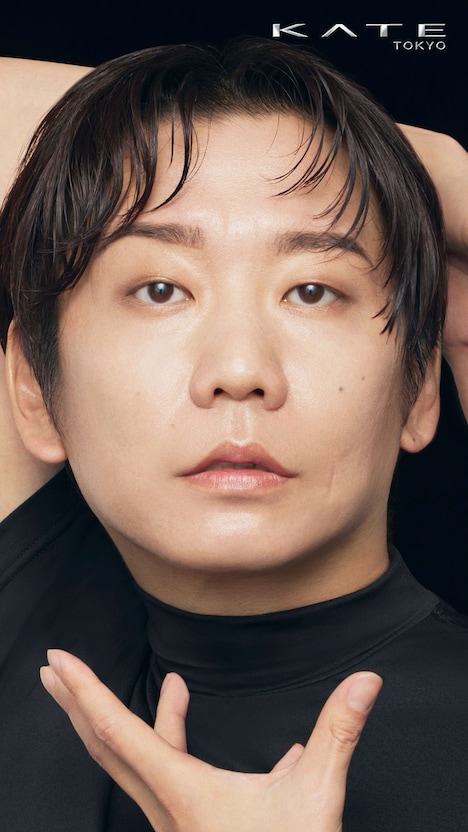 顔をオープンした三四郎・小宮。