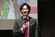 「ミス・ターゲット」制作発表会見に登壇した川西賢志郎。