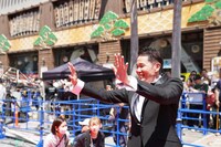 レッドカーペットの様子。