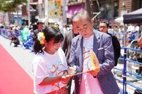 レッドカーペットの様子。