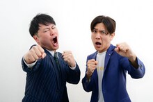 ラフ次元。左から梅村、空。(c)フジテレビ